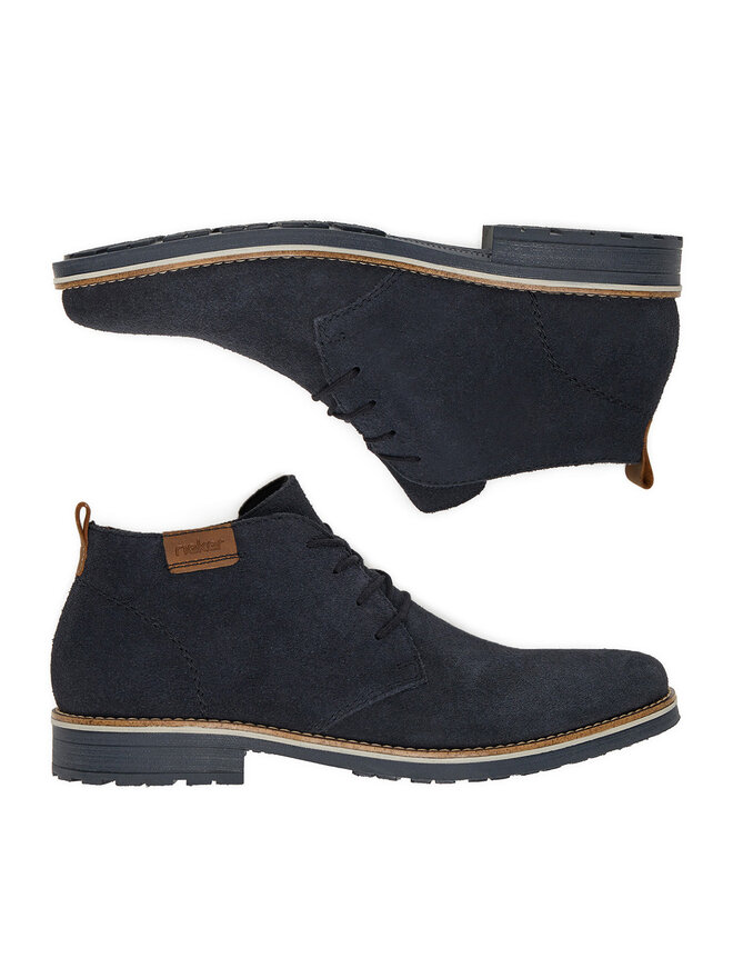 Rieker Schnürschuhe Rieker 33206-14 Dunkelblau