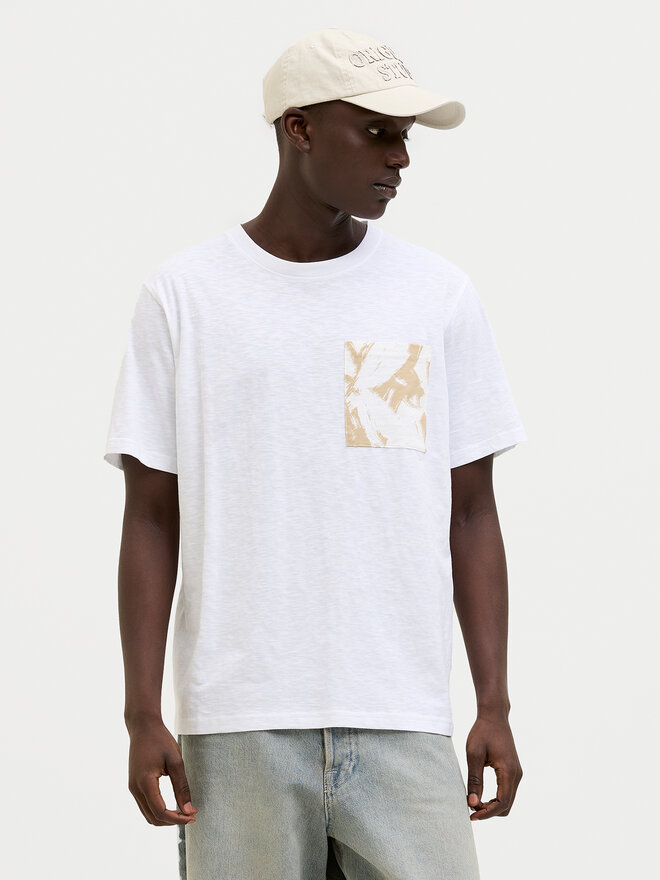 Jack&Jones Jack&Jones T-Shirt Split 12272995 Weiß Regular Fit