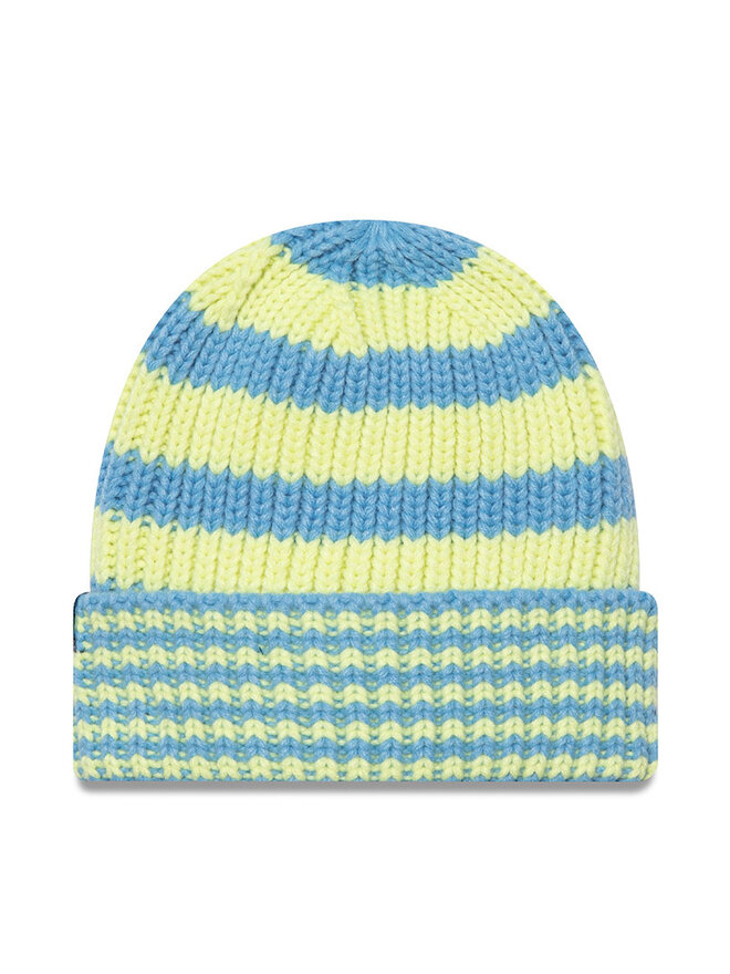 New Era Шапкa New Era Stripe Knit Bean 60565458 Голубий