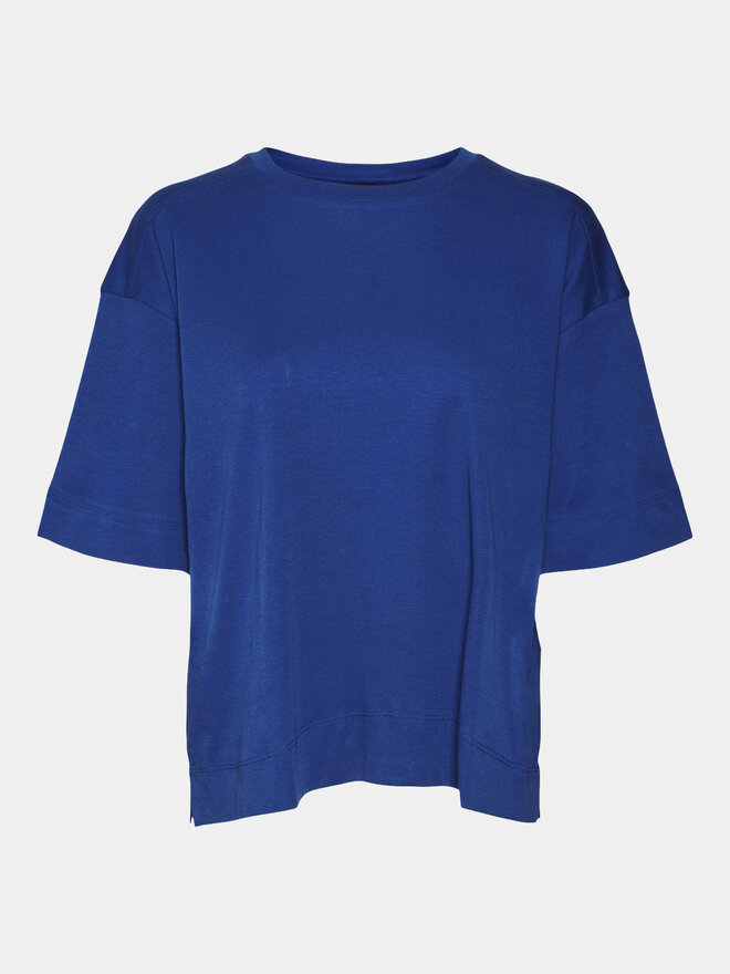 Vero Moda Vero Moda Marškinėliai Didde 10301183 Mėlyna Loose Fit