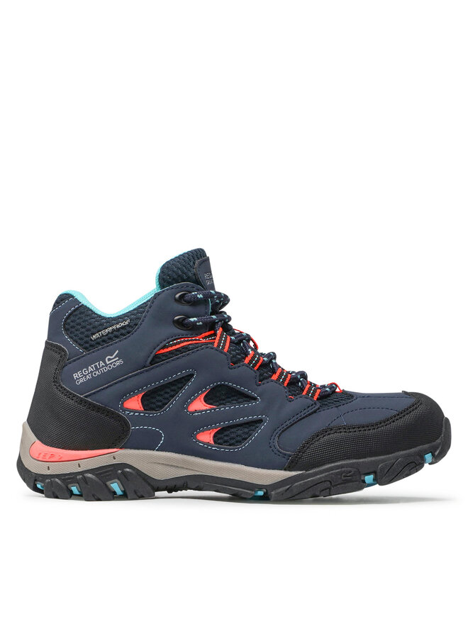 Regatta Trekkingschuhe Regatta Holcombe Iep Mid Jnr RKF573 Dunkelblau