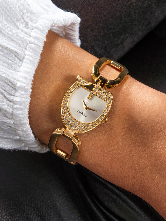 Guess Zegarek Guess GW0683L2 Złoty