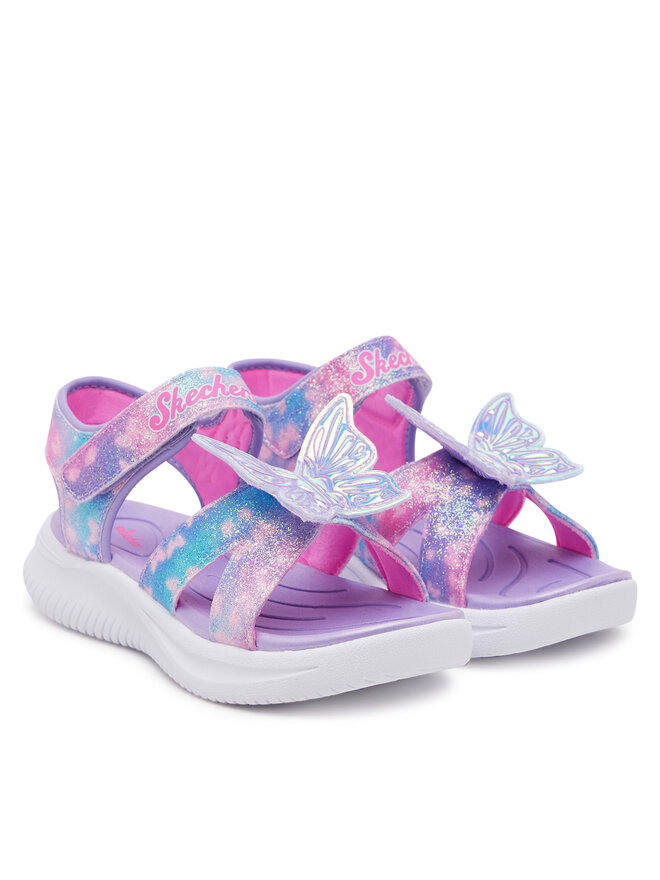 Skechers Sandali Skechers Jumpsters Sandal-Butterfly Brites 303109L/LVMT Vijolična