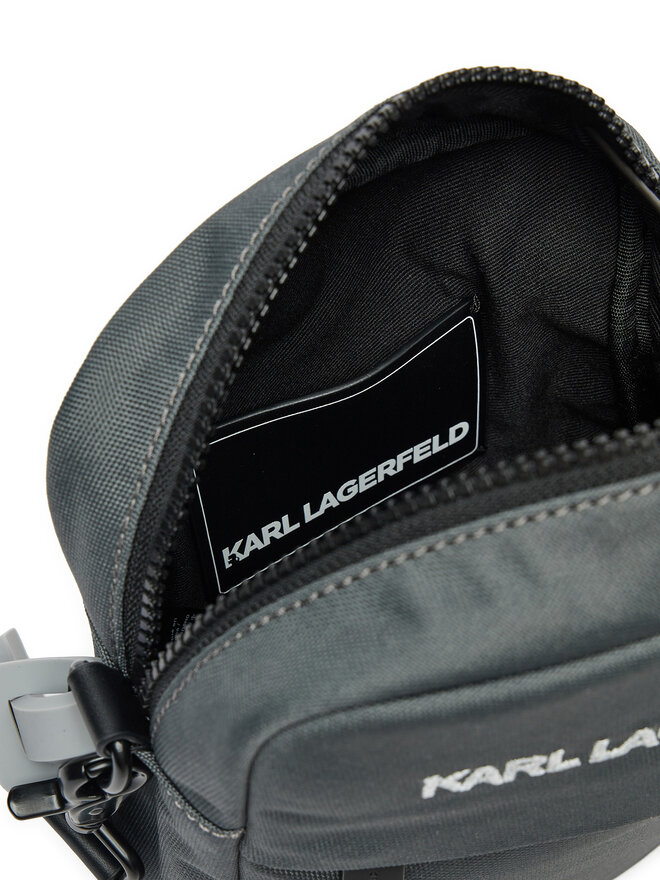 KARL LAGERFELD Мъжка чантичка KARL LAGERFELD 246M3062 Сив