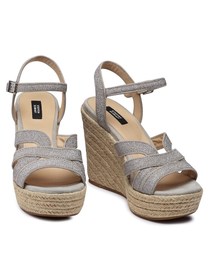 Steffen Schraut Espadrilles Steffen Schraut 33 Glitter Corner 4211390 Silberfarben