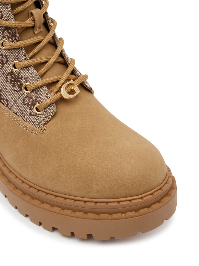 Guess Schnürstiefeletten Guess FLTLEA FAL10 Braun