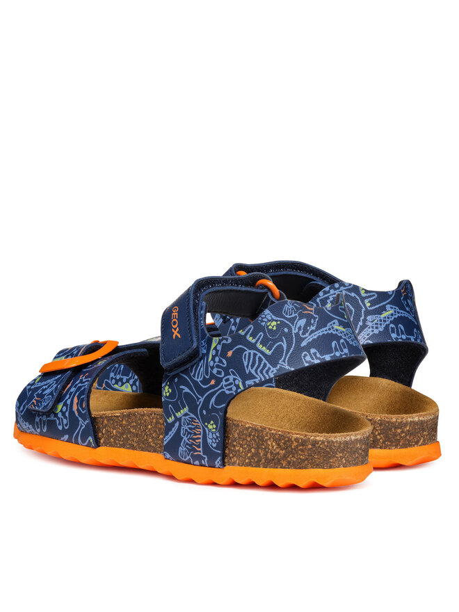 Geox Sandály Geox J Ghita J028LB 06A54 C4243 S Tmavomodrá