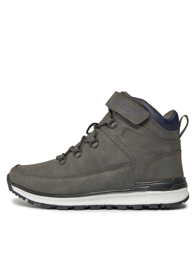 Kappa Schnürschuhe Kappa Logo Astos Md Ev Kid 371B8CW Grau
