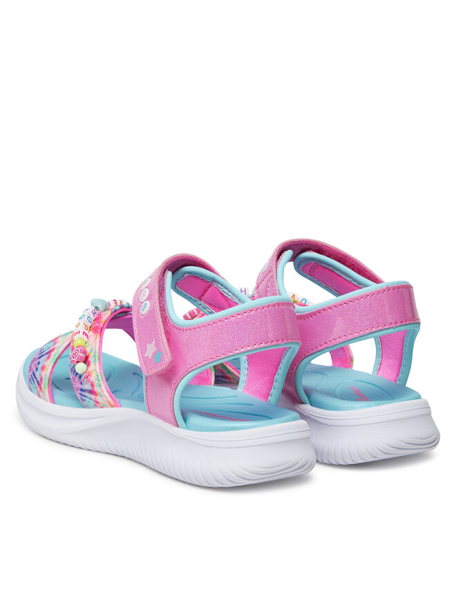 Skechers Sandály Skechers Jumpsters Sandal-Tie Dye Bffs 303045L/PKMT Růžová