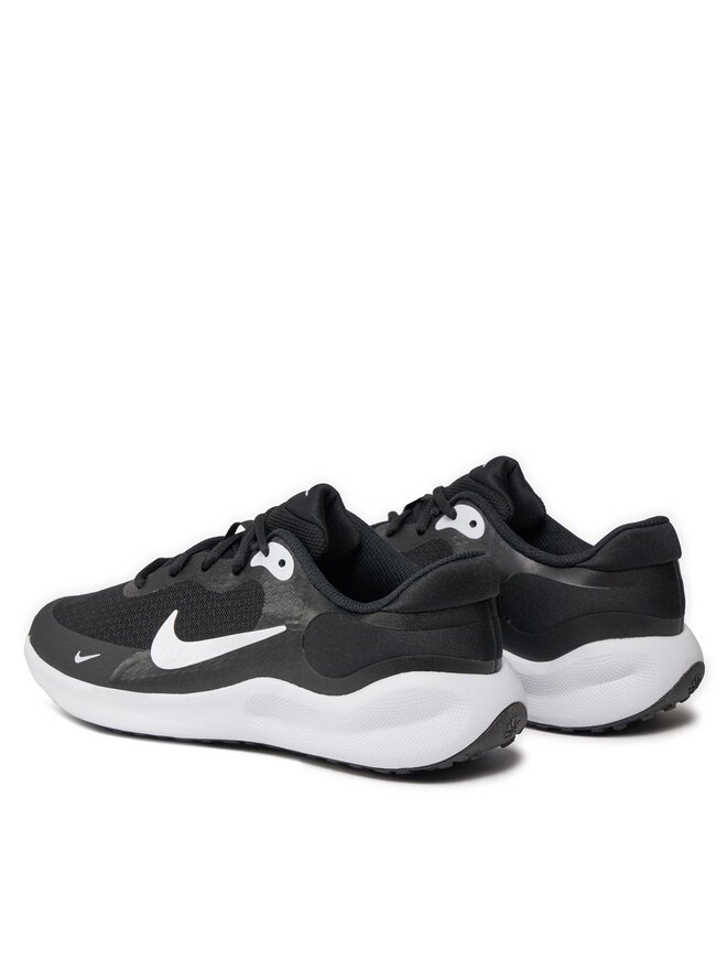 Nike Buty do biegania Nike Revolution 7 (GS) FB7689 003 Czarny