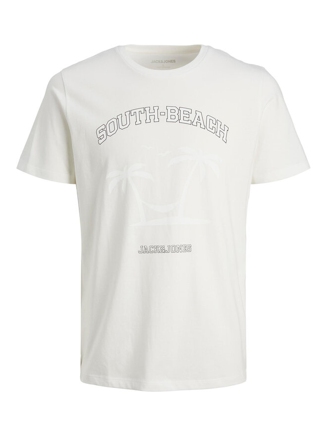 Jack&Jones Jack&Jones Camiseta Summer 12222921 Blanco Regular Fit