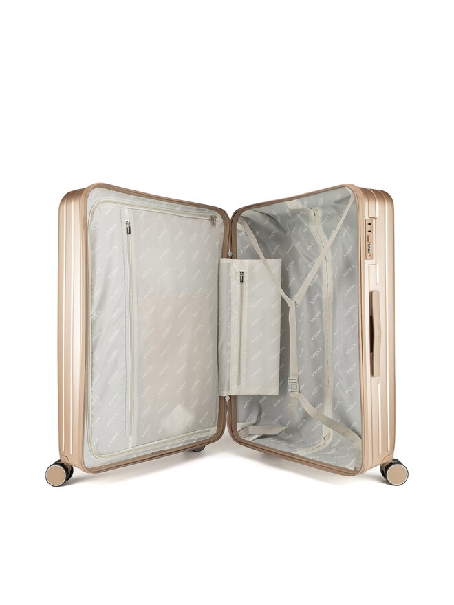 MEXX Nagy bőrönd MEXX MEXX-L-035-07 BEIGE Bézs