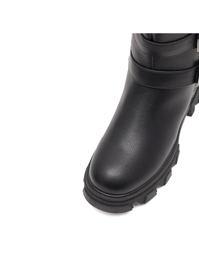 DeeZee Polokozačky DeeZee CS6226-01 Černá