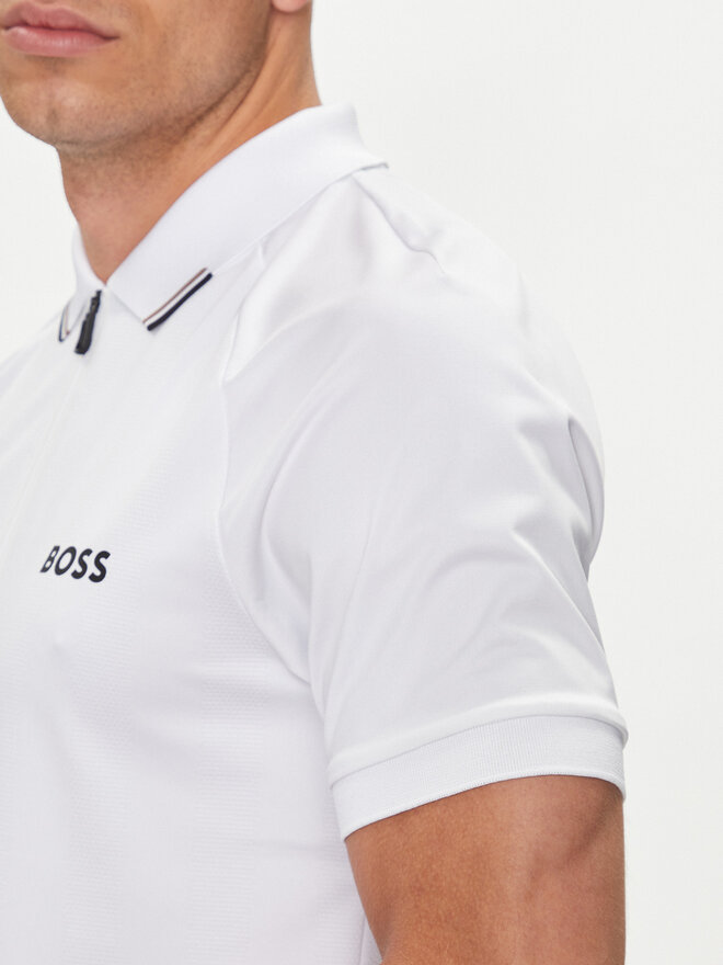 BOSS Boss Poloshirt Philix MB 3 350519863 Weiß Slim Fit