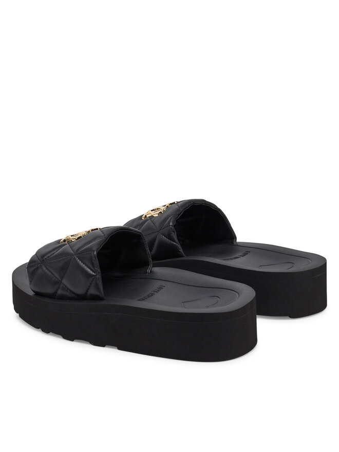 LOVE MOSCHINO Klapki LOVE MOSCHINO JA28014I1MIE0000 Czarny