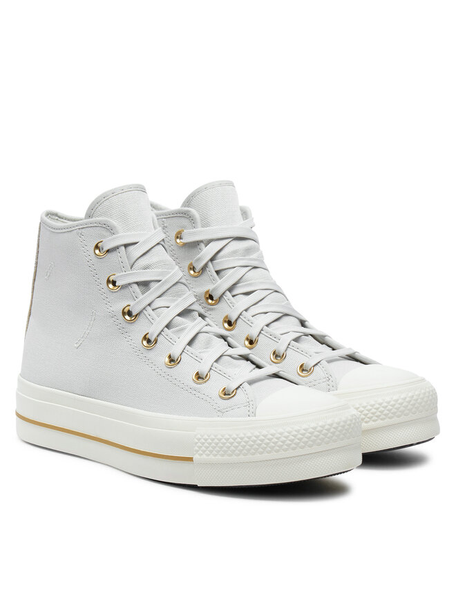 Converse Scarpe da ginnastica Converse Chuck Taylor All Star Lift Platform Tailored Lines A08237C Grigio