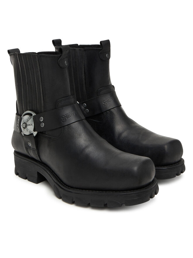 NEW ROCK Боти тип челси NEW ROCK NEW ROCK-M-7605 Черен