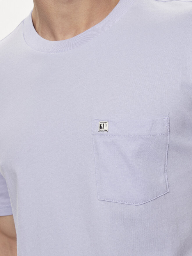 Gap Gap Marškinėliai 857901-03 Violetinė Regular Fit