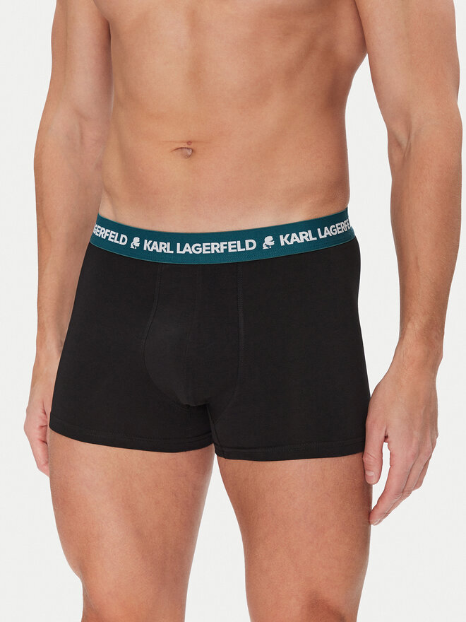 KARL LAGERFELD KARL LAGERFELD Pack de 3 bóxers A1M47021 Negro