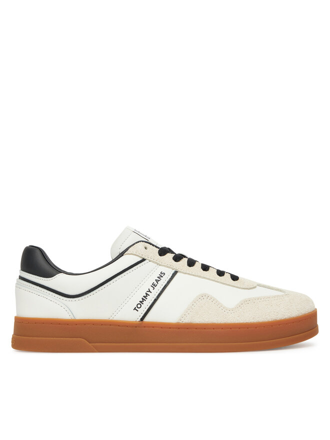 Tommy Jeans Снікерcи Tommy Jeans The Greenwich Leather EM0EM01587 Écru