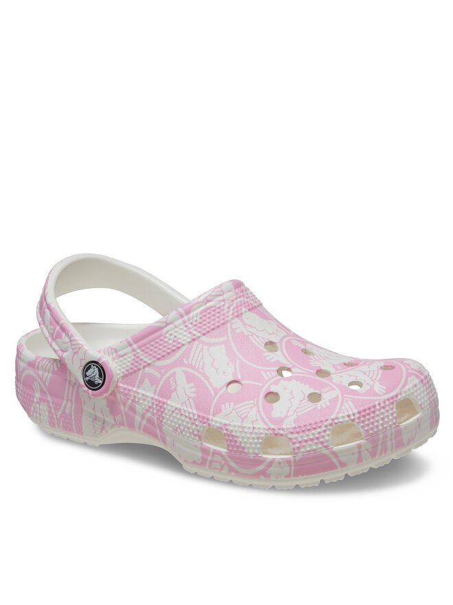 Crocs Παντόφλες Crocs Classic Duke Print Clog 210003 Ροζ