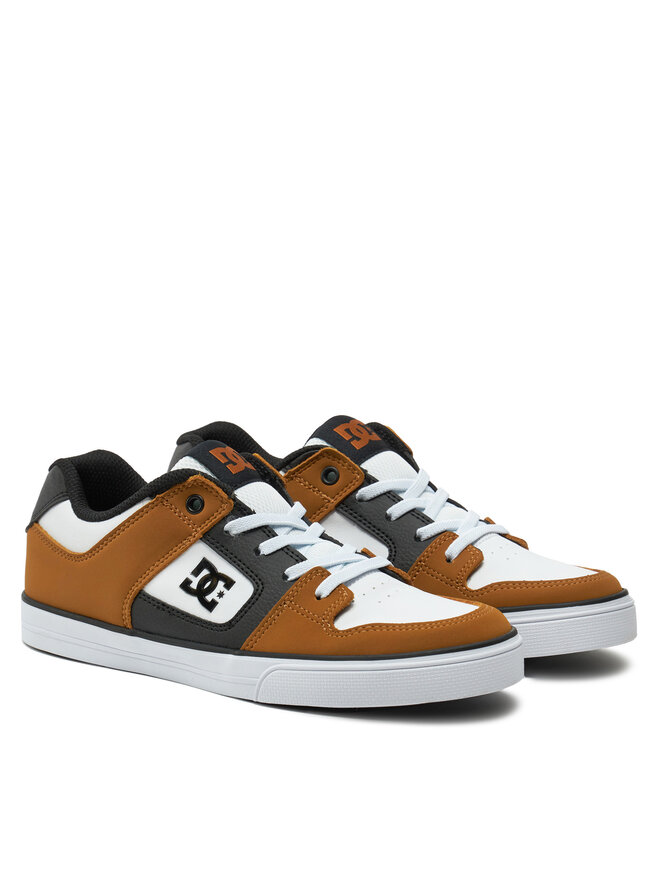 DC Сникърси DC Pure Elastic ADBS300256-WEW Кафяв