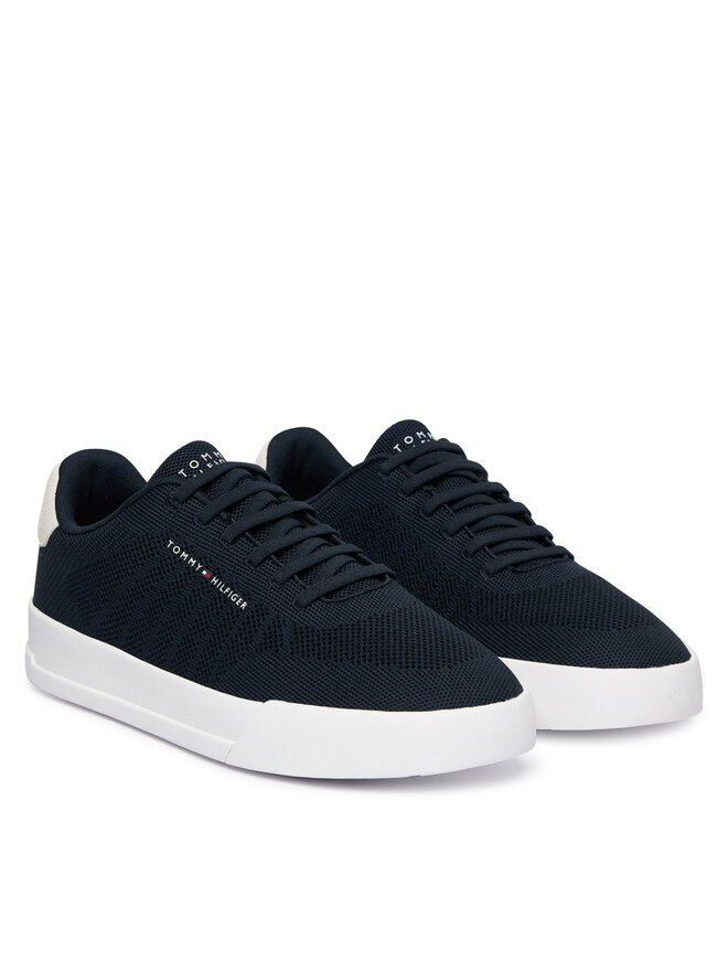 Tommy Hilfiger Sneakers Tommy Hilfiger Th Court Knit FM0FM05823 Dunkelblau