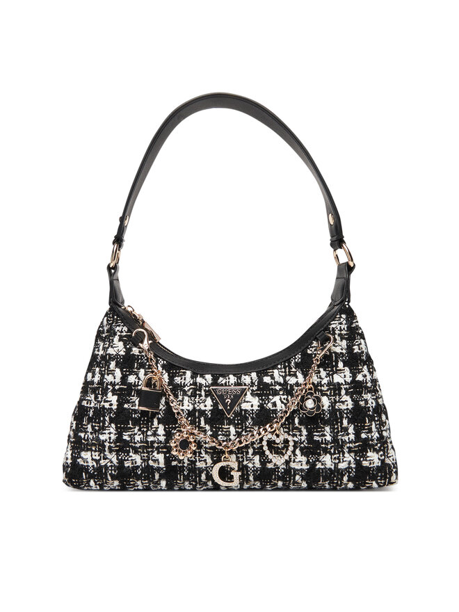 Guess Ročna torba Guess Everlee HWTB86 79180 Črna