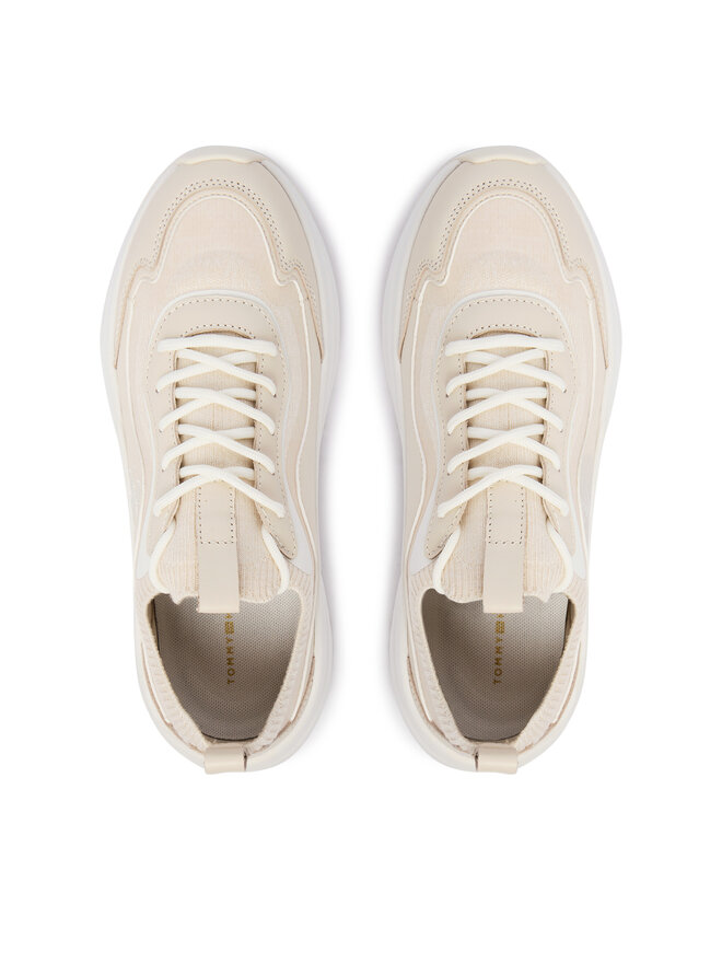 Tommy Hilfiger Sneakers Tommy Hilfiger TH Wave Runner FW0FW09484 Creme