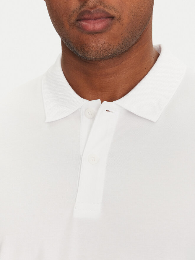 Jack & Jones Jack & Jones Polo Jaxon 12268227 Bianco Regular Fit