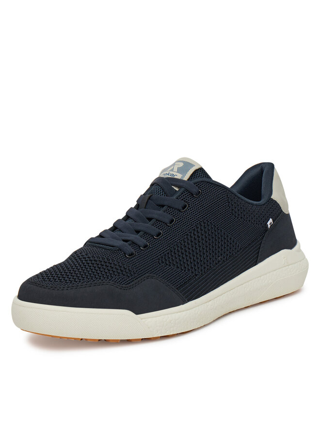 Rieker Sneakersy Rieker U1104-14 Tmavomodrá
