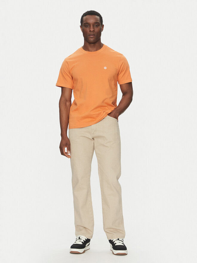 Element Element Camiseta ELYKT00168 Naranja Regular Fit