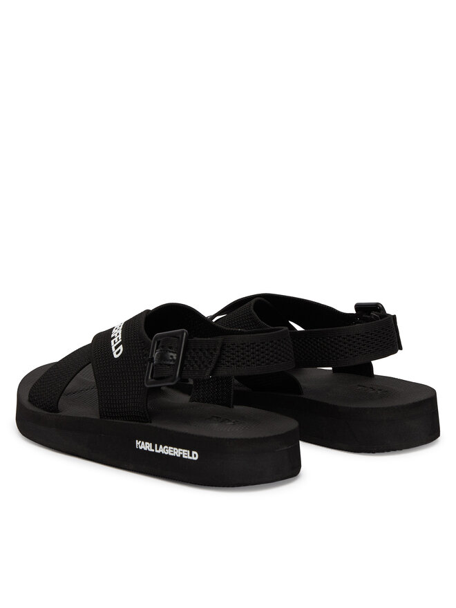 KARL LAGERFELD Sandalen KARL LAGERFELD Atlantik KL70526 Schwarz