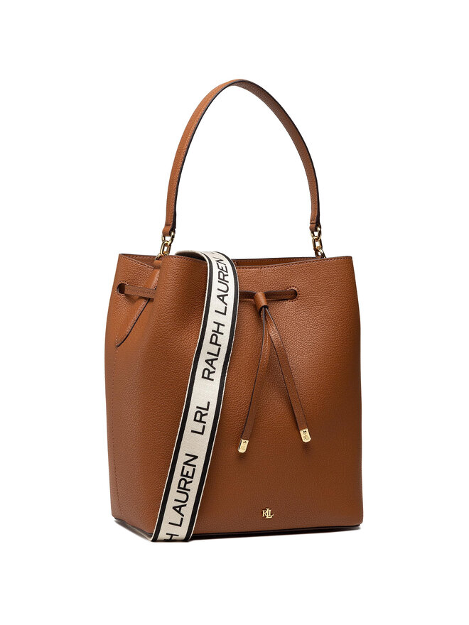 Handtasche Lauren Ralph Lauren Debby 431833824002 Braun eschuhe