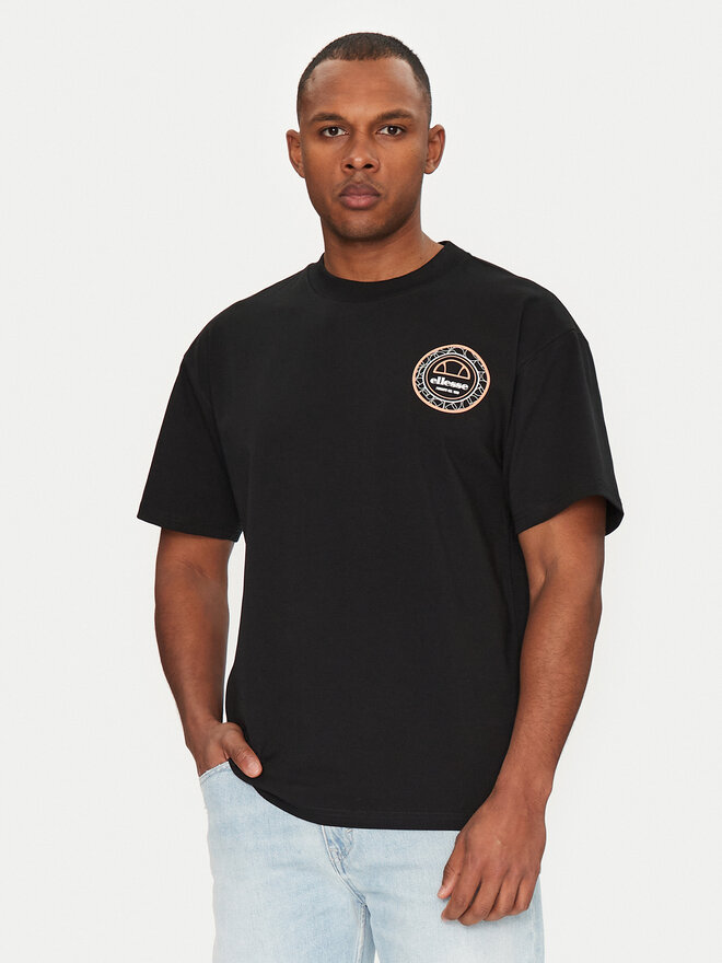 Ellesse Ellesse T-Shirt Duomo SHZ21889 Μαύρο Relaxed Fit