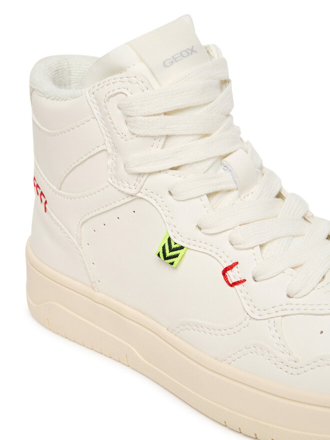 Geox Laisvalaikio batai Geox J Lestrella J56NLA 000BC C1000 D Balta