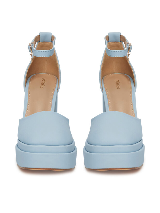 DeeZee Pumps DeeZee LW85478-6 Blau