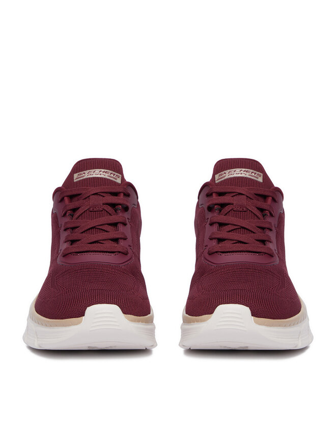 Skechers Sneakers Skechers C-BOBS HI FLEX 117385 BURG Dunkelrot
