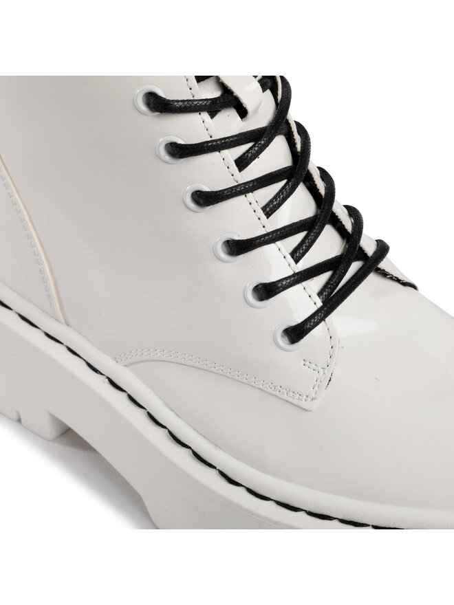 Steve Madden Botine Steve Madden Skylar SM11001184-02001-108 Alb