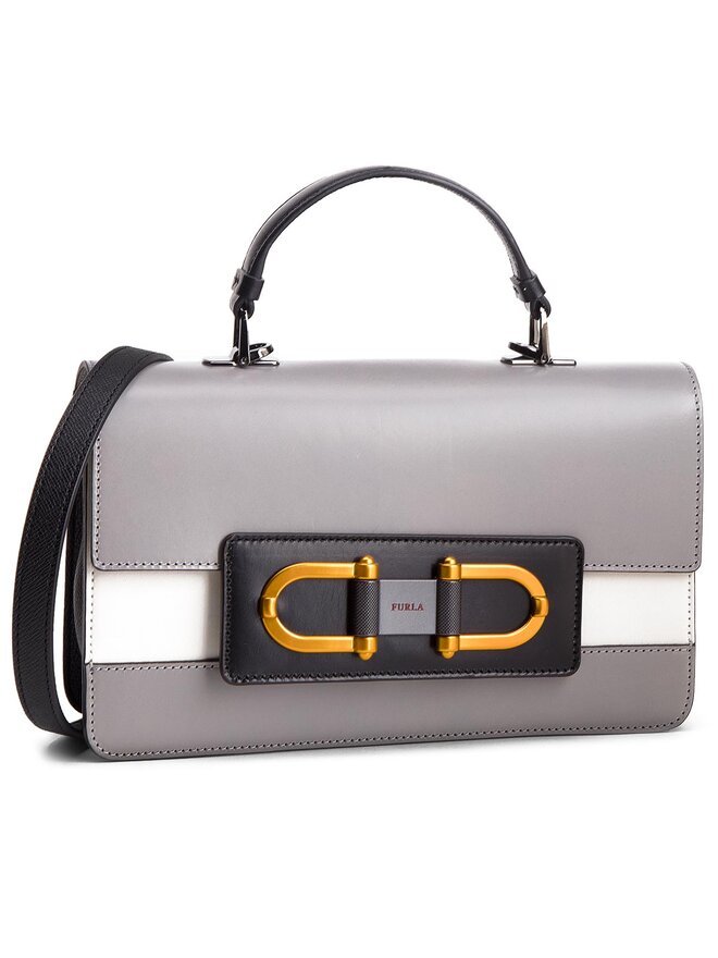 Sac a main Furla Bellaria 984421 B BQL9 I77 Gris chaussures