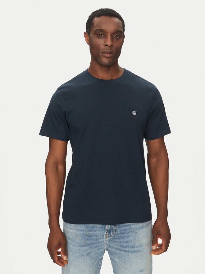 Element Element Camiseta ELYKT00168 Azul marino Regular Fit