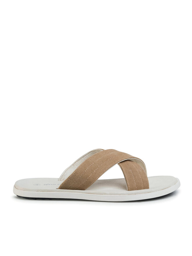 Gino Rossi Pantoletten Gino Rossi ML2821-TWO-TKTK-3100-0 Braun