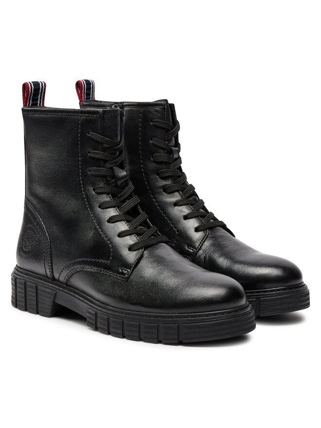 s.Oliver Schnürschuhe s.Oliver 5-25203-43 Schwarz