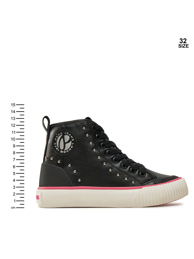 Pepe Jeans Sneakersy Pepe Jeans PGS30610 Čierna