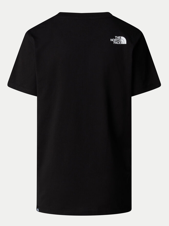 The North Face The North Face Majica Easy NF0A8A6G Črna Loose Fit