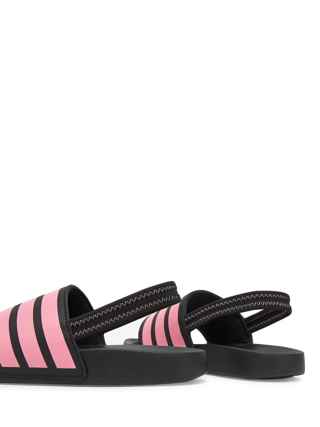 adidas Σανδάλια adidas adilette Estrap JR5330 Μαύρο