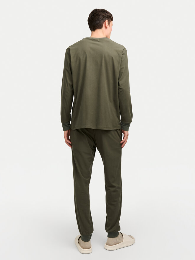 Jack&Jones Jack&Jones Pijama Solid 12268536 Verde Loose Fit