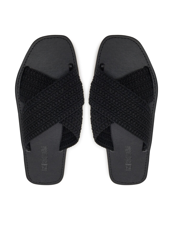 Big Star Shoes Klapki Big Star Shoes NN274077 Czarny