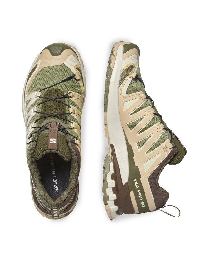 Salomon Trekkingschuhe Salomon Xa Pro 3D V9 L47583300 Grün