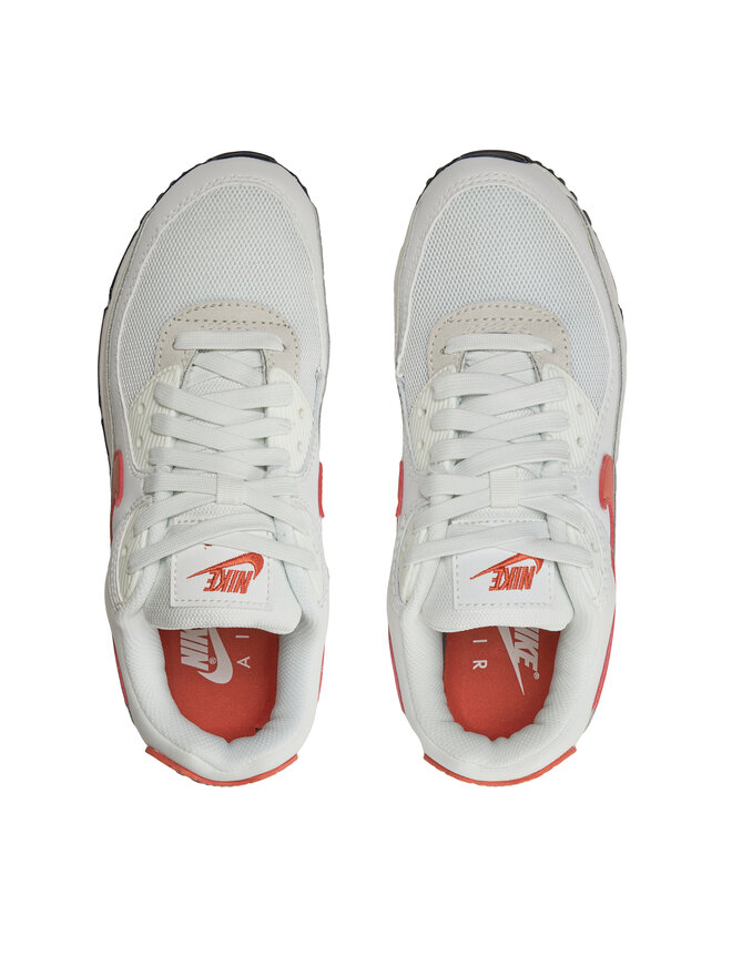 Air max 90 white orange deals